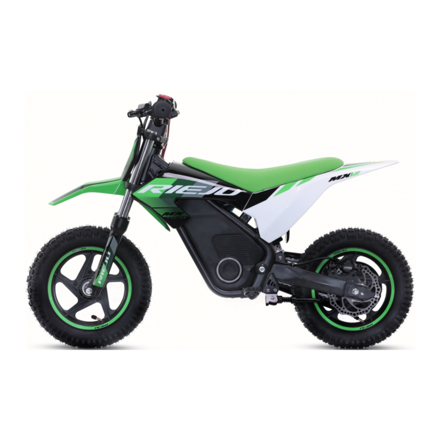 RIEJU MX Manual