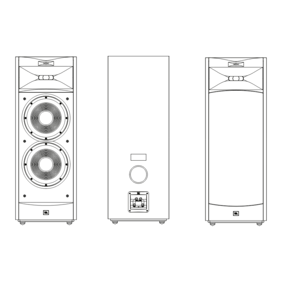 JBL S3900 Owner's Manual
