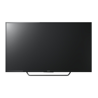 Sony XBR-65X807C Reference Manual