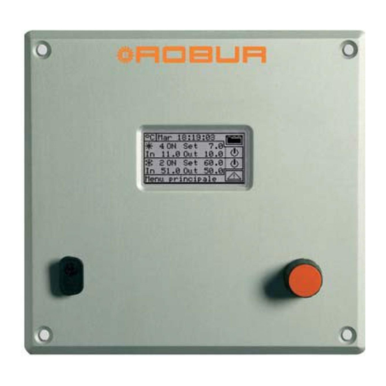 Robur Direct Digital Controller Installation, Use And Programming Manual