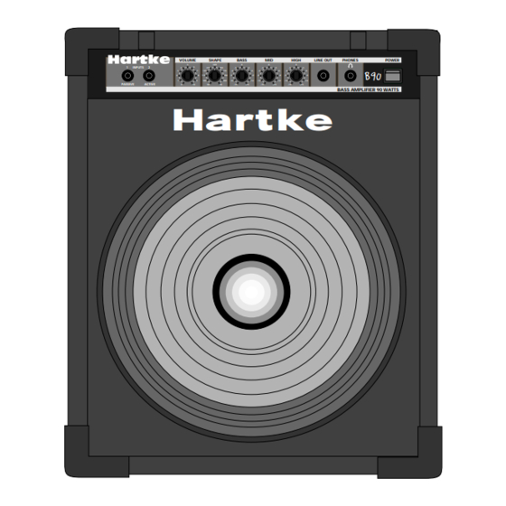 Hartke B90 Manuals