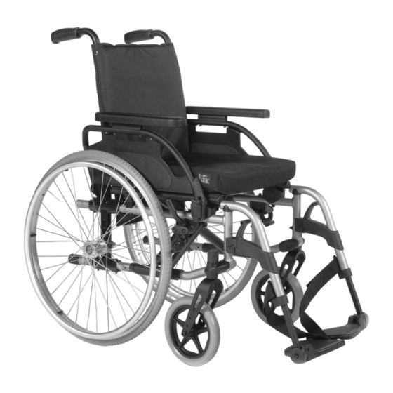Sunrise Medical Breezy BasiX2 Directions For Use Manual