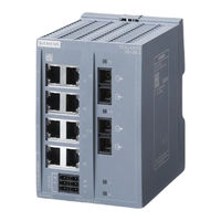 Siemens SCALANCE XB116 Operating Instructions Manual