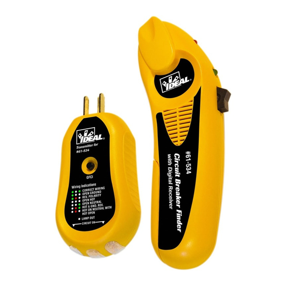 IDEAL 61-534 Manual