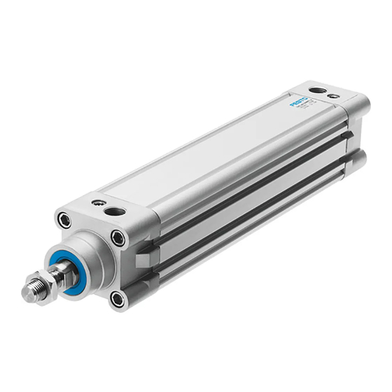 Festo DNCM POT Series Operating Instructions Manual