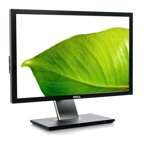 Dell P2210 Setup Manual