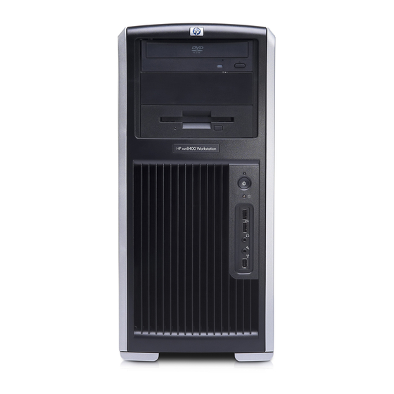 HP xw8400 Service And Technical Reference Manual