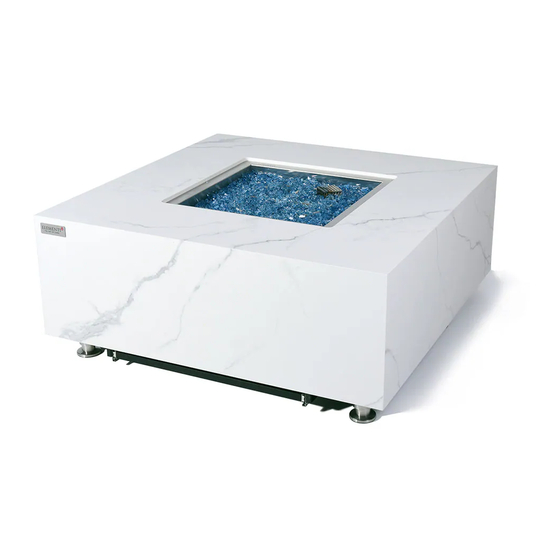 User Manuals: ELEMENTI BIANCO OFP103NG Fire Table