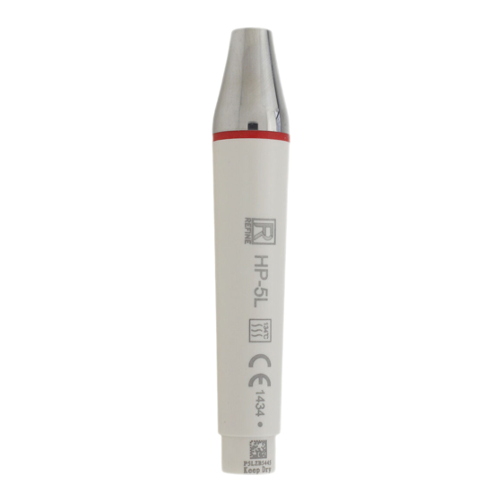 EMS Hu-Friedy Piezon Handpiece Manual