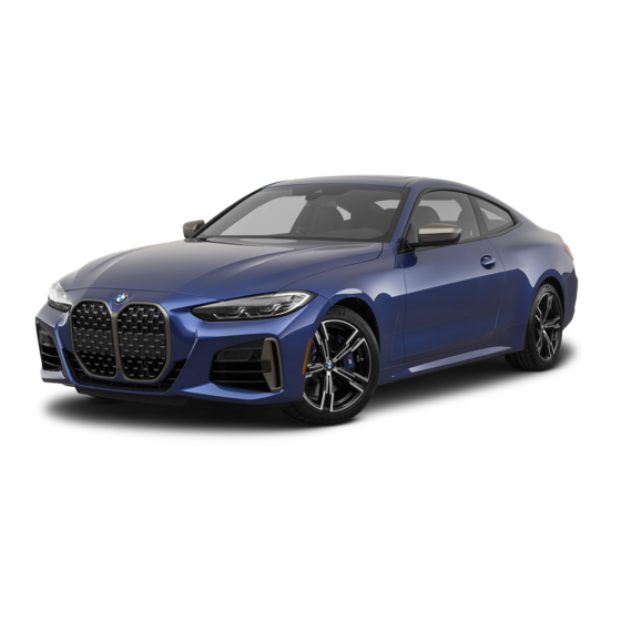 BMW 4 Coupe Series Manual