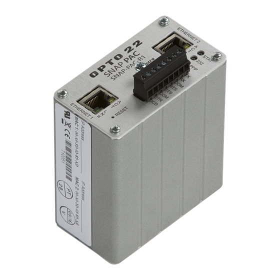 OPTO 22 SNAP-PAC-R1 User Manual