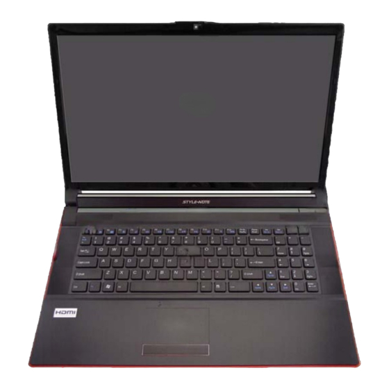 Clevo W860CU User Manual