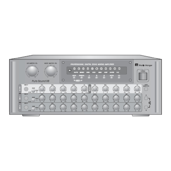 Martin Ranger Pure Sound 88 Operation Manual