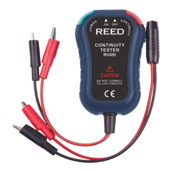 REED R5300 Instruction Manual