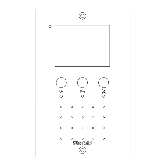 Videx VR5178 Manual