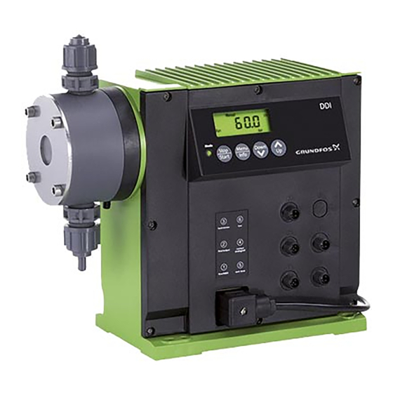 Grundfos DDI Series Supplement To Installation And Operating Instructions