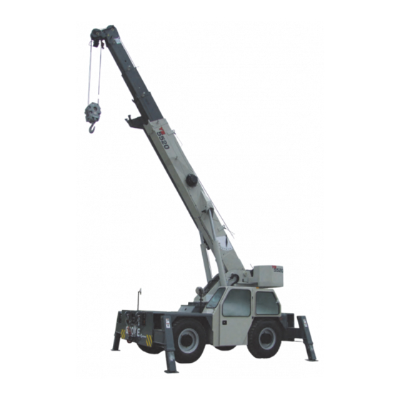 User Manuals: Manitowoc Shuttlelift CD5520 Cranes