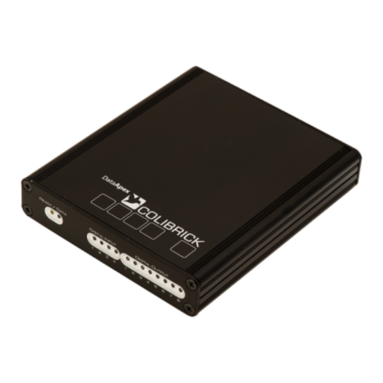 DataApex Colibrick Manual