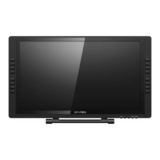 XP-PEN Artist 22E Pro Manual
