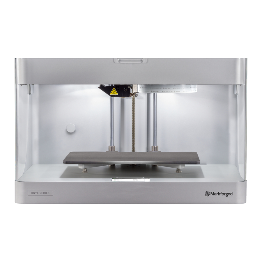 Hawk Ridge Markforged Desktop Series Manuals