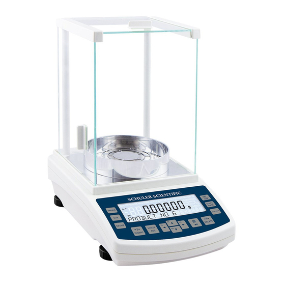 Schuler Scientific A Series Manuals