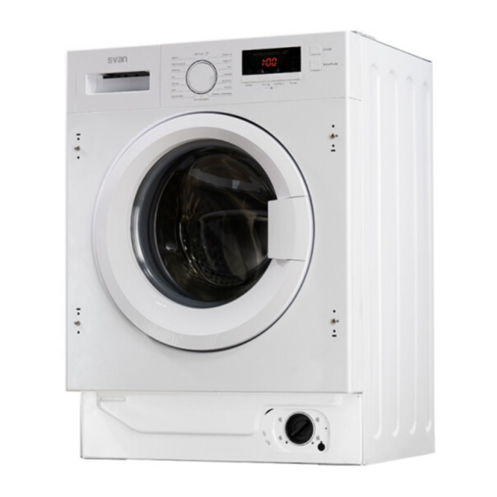 Svan SVL815IT Built-in Washing Machine Manuals