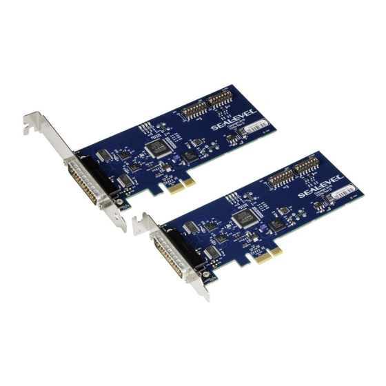 SeaLevel Ultra COMM+2.PCIe 7205ec User Manual