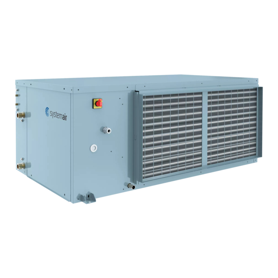 SystemAir SYSHRW 019 Installation And Maintenance Manual
