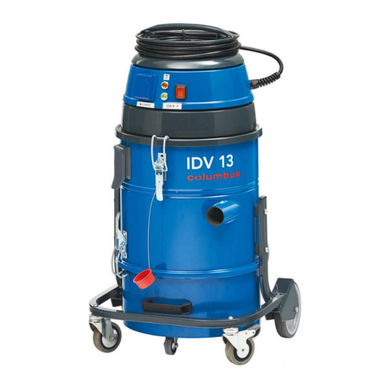 Columbus IDV 13 Operating Manual