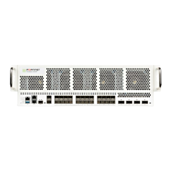 Fortinet FortiGate 6301F System Manual