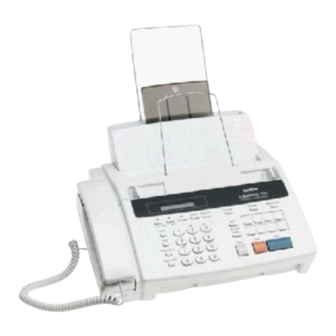 Brother FAX-750 Service Manual