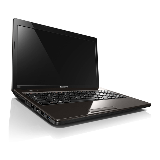 Lenovo G485 Notice
