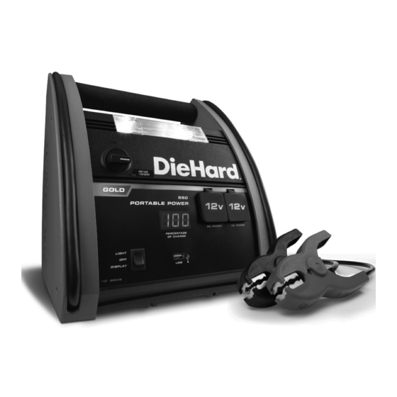 DieHard Portable Power 950 Operator's Manual
