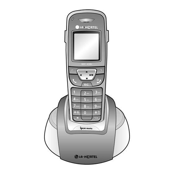 LG Nortel GDC-400 User Manual