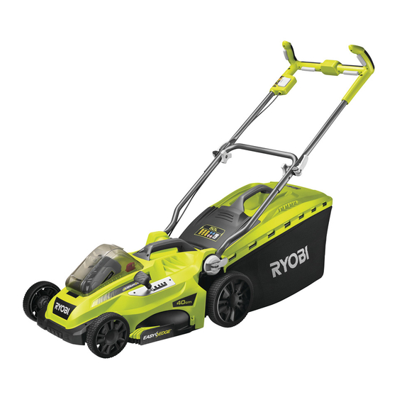 Ryobi RLM36X40H50 Original Instructions Manual