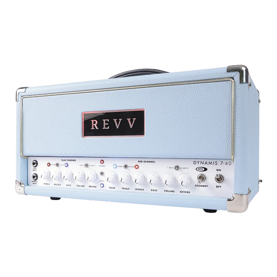 REVV Dynamis 7-40 Owner's Manual