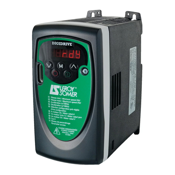 Leroy-Somer DIGIDRIVE SK Series Technical Data Manual