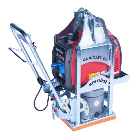 probst QUICKJET QJ-600-E Operating Instructions Manual