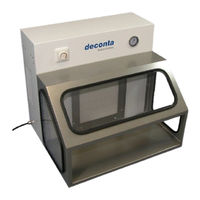 deconta Safety-Cabinet Instruction Manual