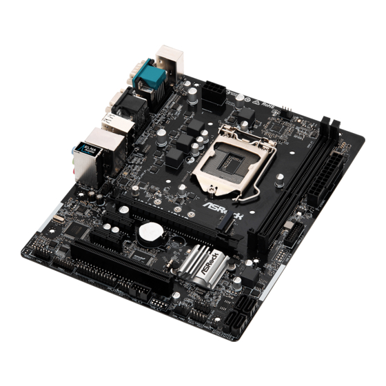 ASROCK H310CM-HDVP Manual