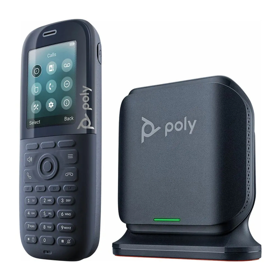 Poly Rove B2 Base Manual