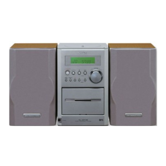 Sharp XL-MP35H Quick Start Manual