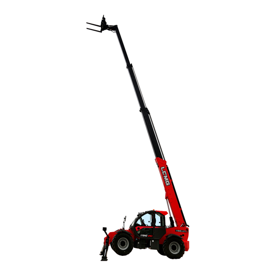 LGMG H1840 Maintenance Manual