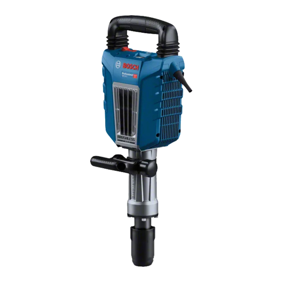 Bosch Professional GSH 14 C Original Instructions Manual