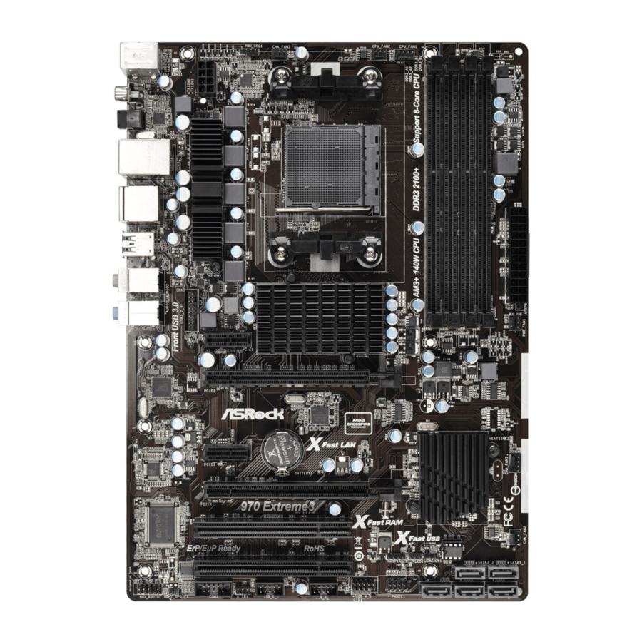 ASROCK 970 Extreme3 R2.0 Manual