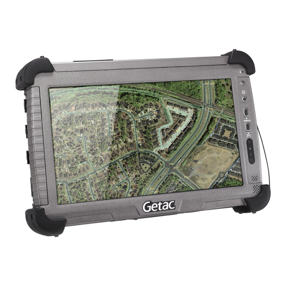 Getac E110 Operation Manual