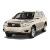 Toyota HIGHLANDER 2010 Quick Reference Manual