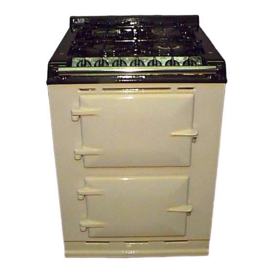 AGA FFD Installation Instructions Manual