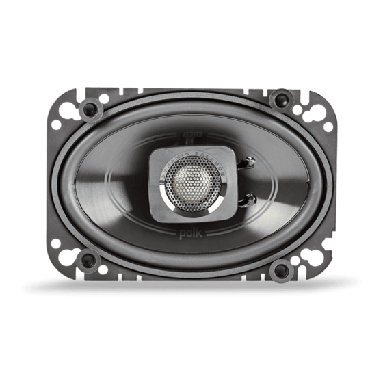 Polk Audio DB462 Owner's Manual