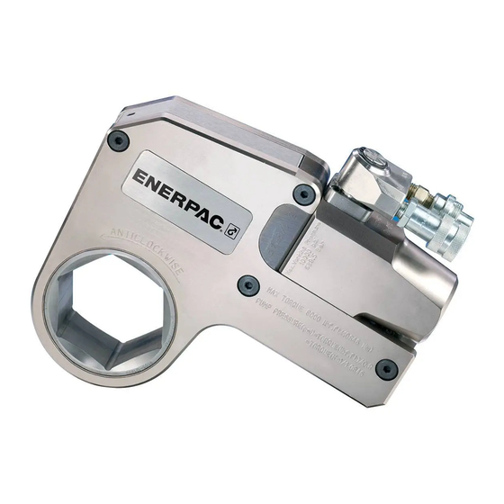 Enerpac W Series Instruction Sheet